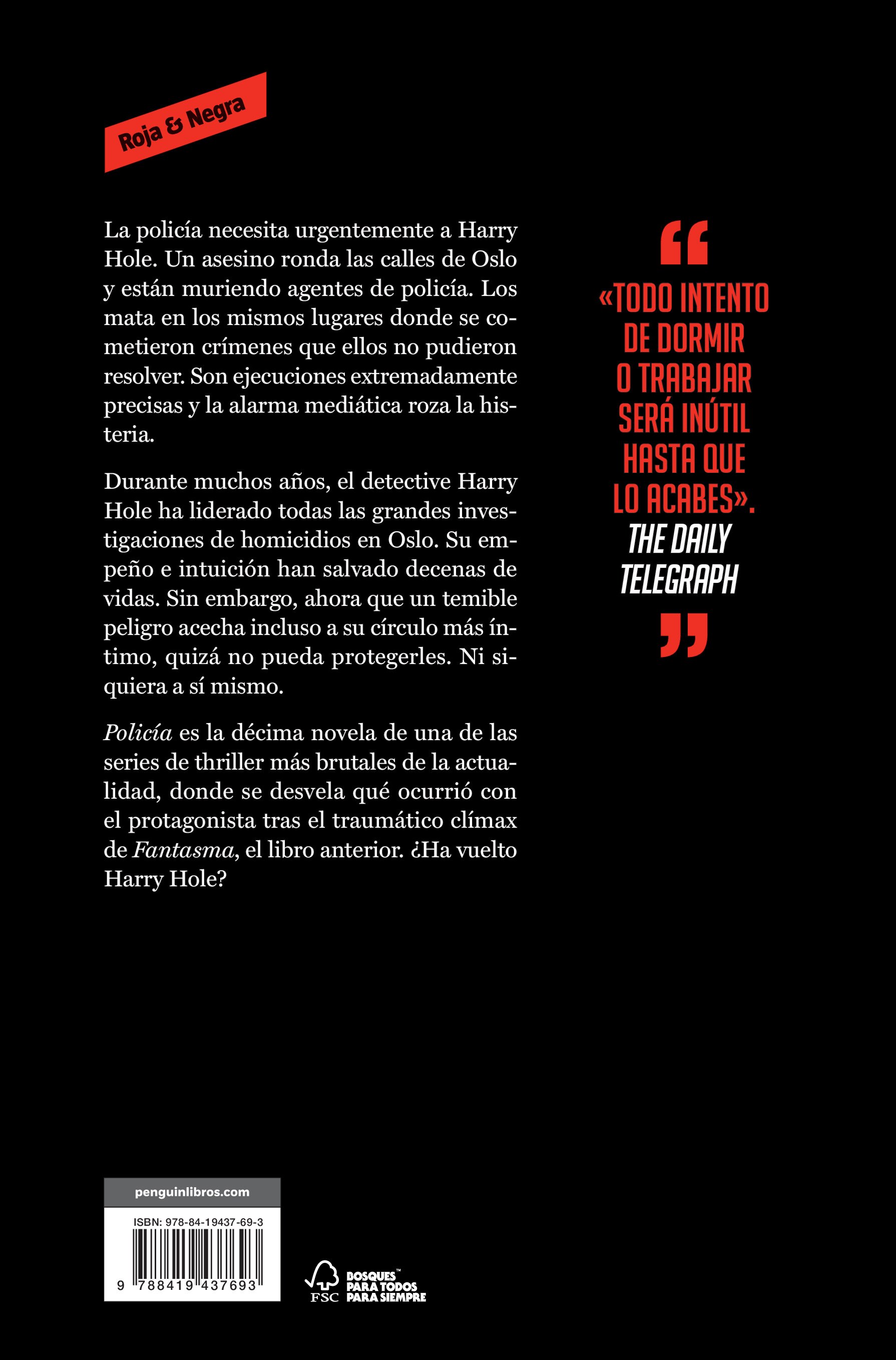 Policía (Harry Hole 10) (Capa mole) 2