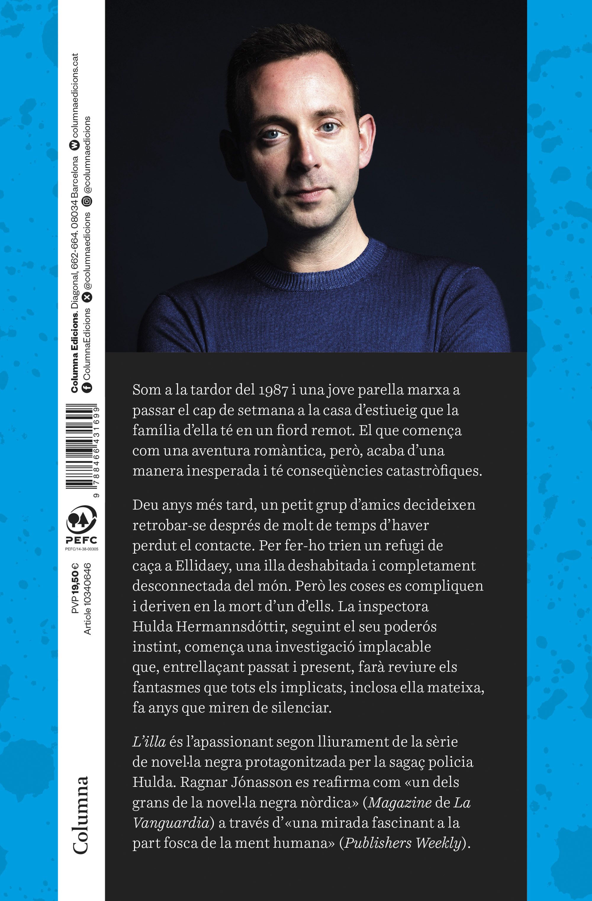 L'illa (Sèrie Inspectora Hulda 2) (Capa mole com abas) 2