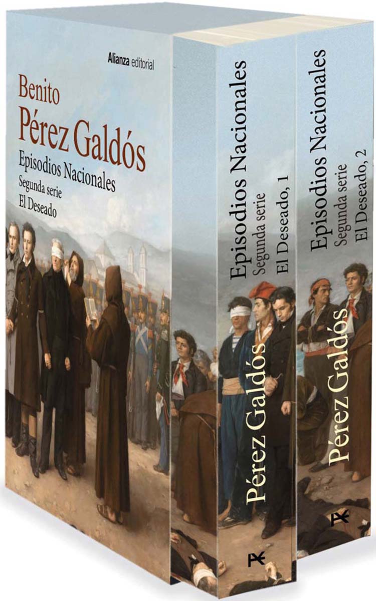 Imagem 0 de Episodios Nacionales. Segunda serie: El Deseado [Estuche]: El equipaje del rey José, Memorias de un cortesano de 1815, La segunda casaca, (Capa mole)