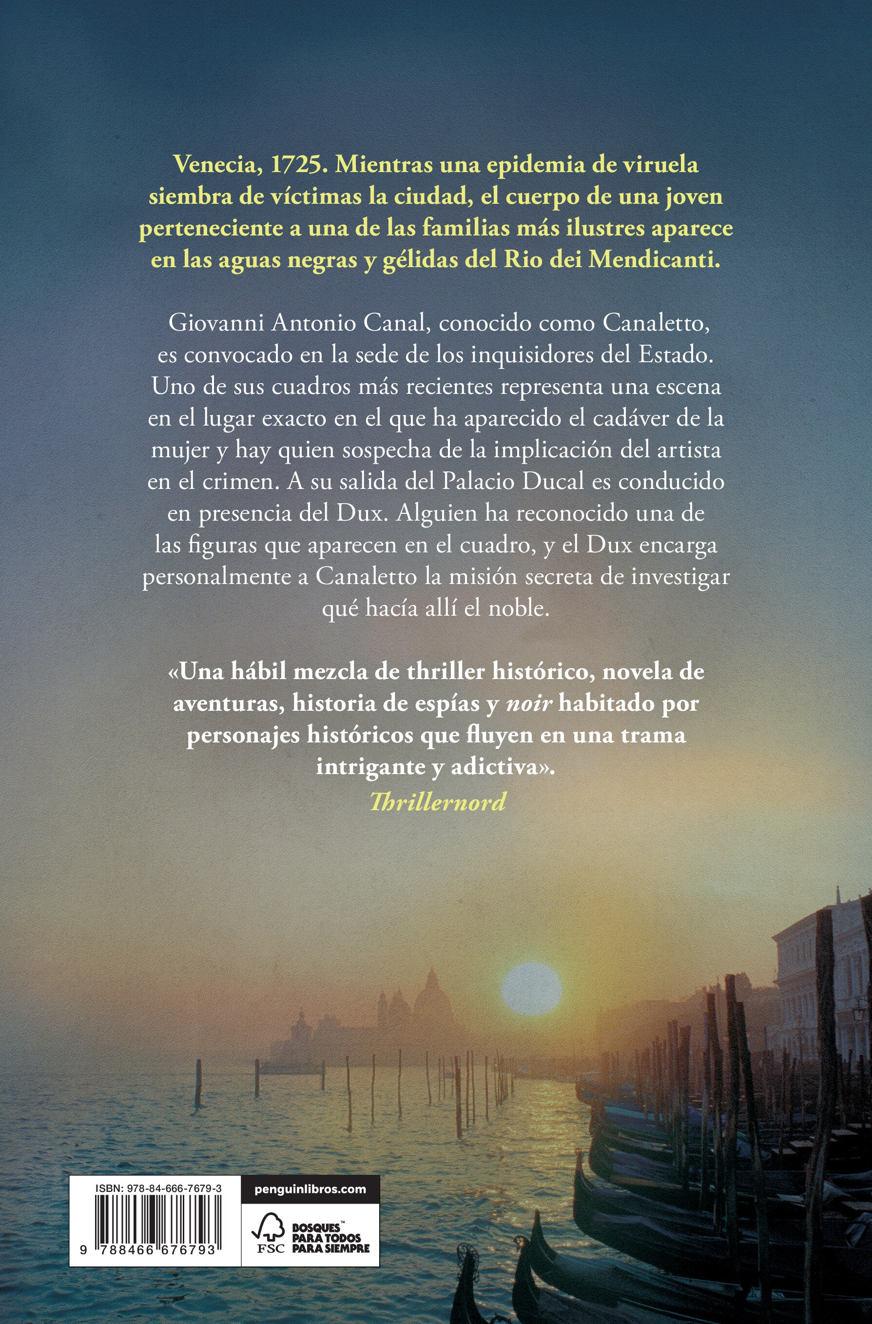El cementerio de Venecia (Las pesquisas de Canaletto 1) (Capa mole) 2