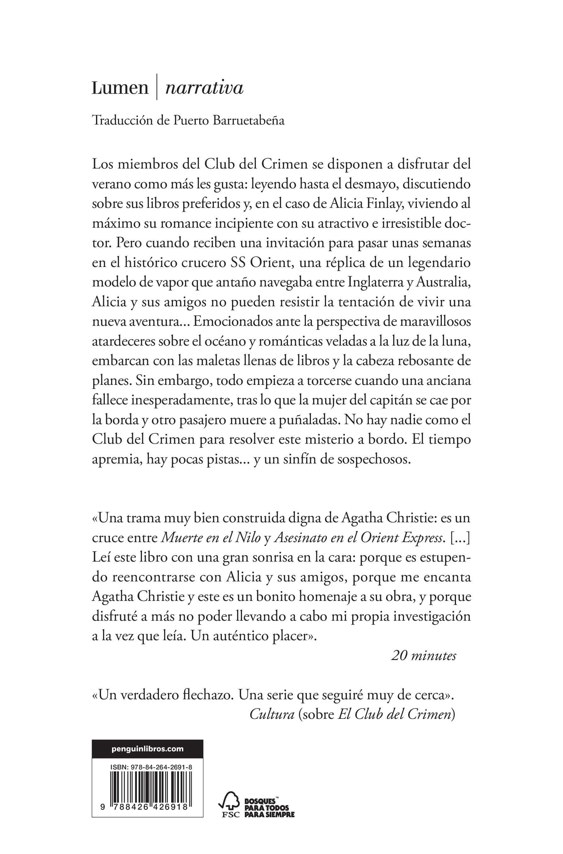 Crimen a bordo del SS Orient (Capa mole) 2