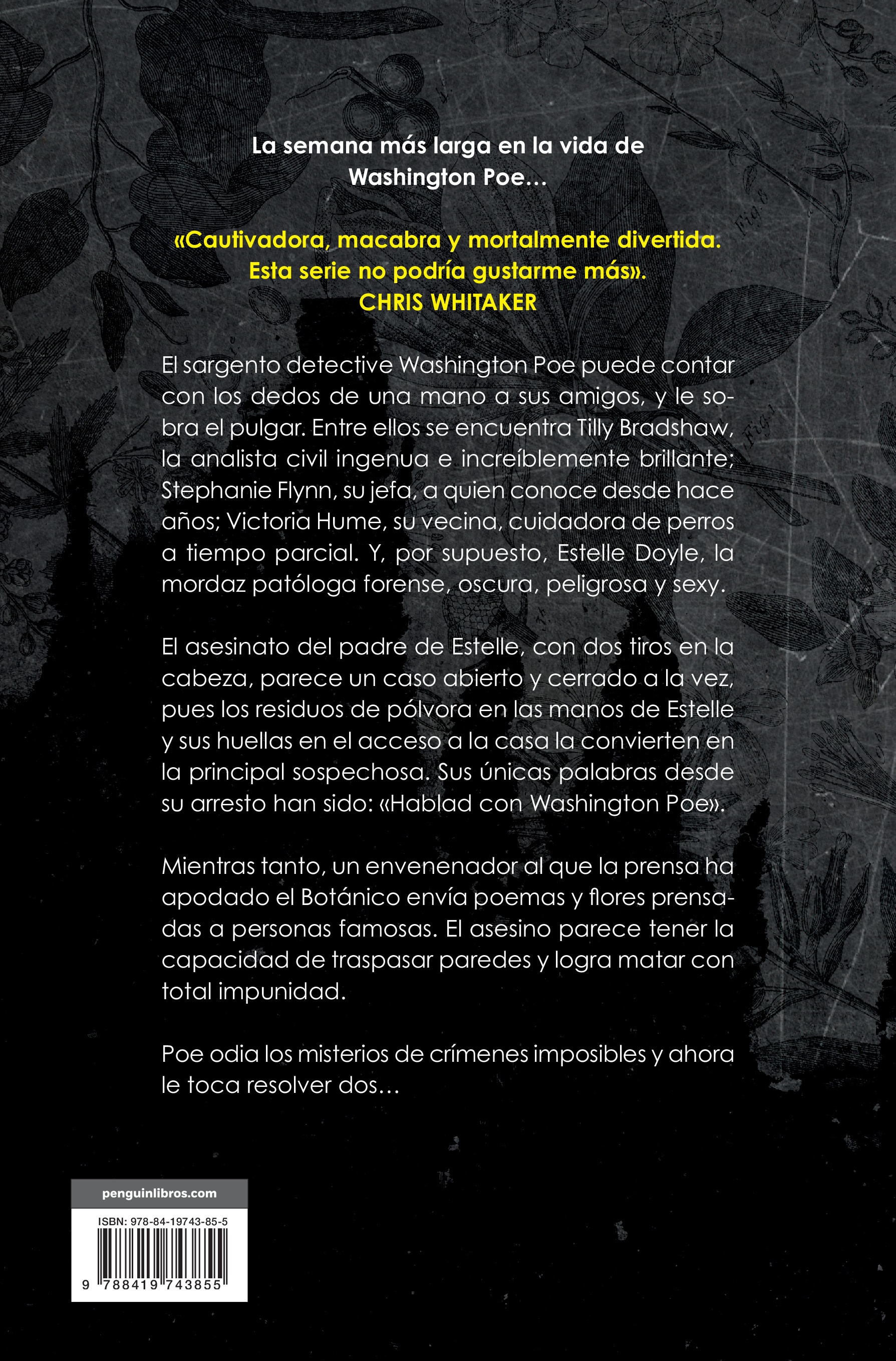 El botánico (Serie Washington Poe 5) (Capa mole) 2
