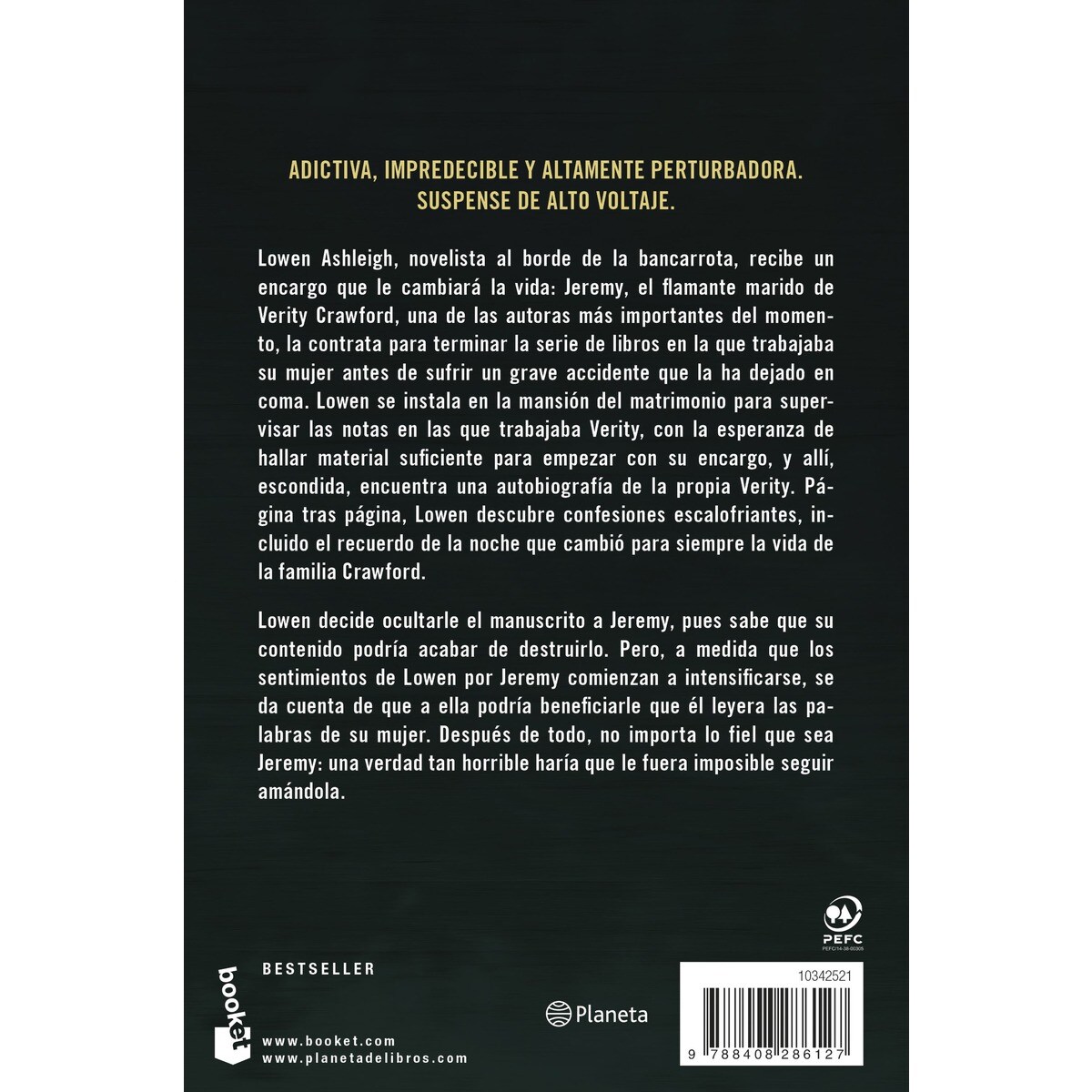 Imagen 2 de Verity. La sombra de un engaño (Bolsillo Tapa blanda)
