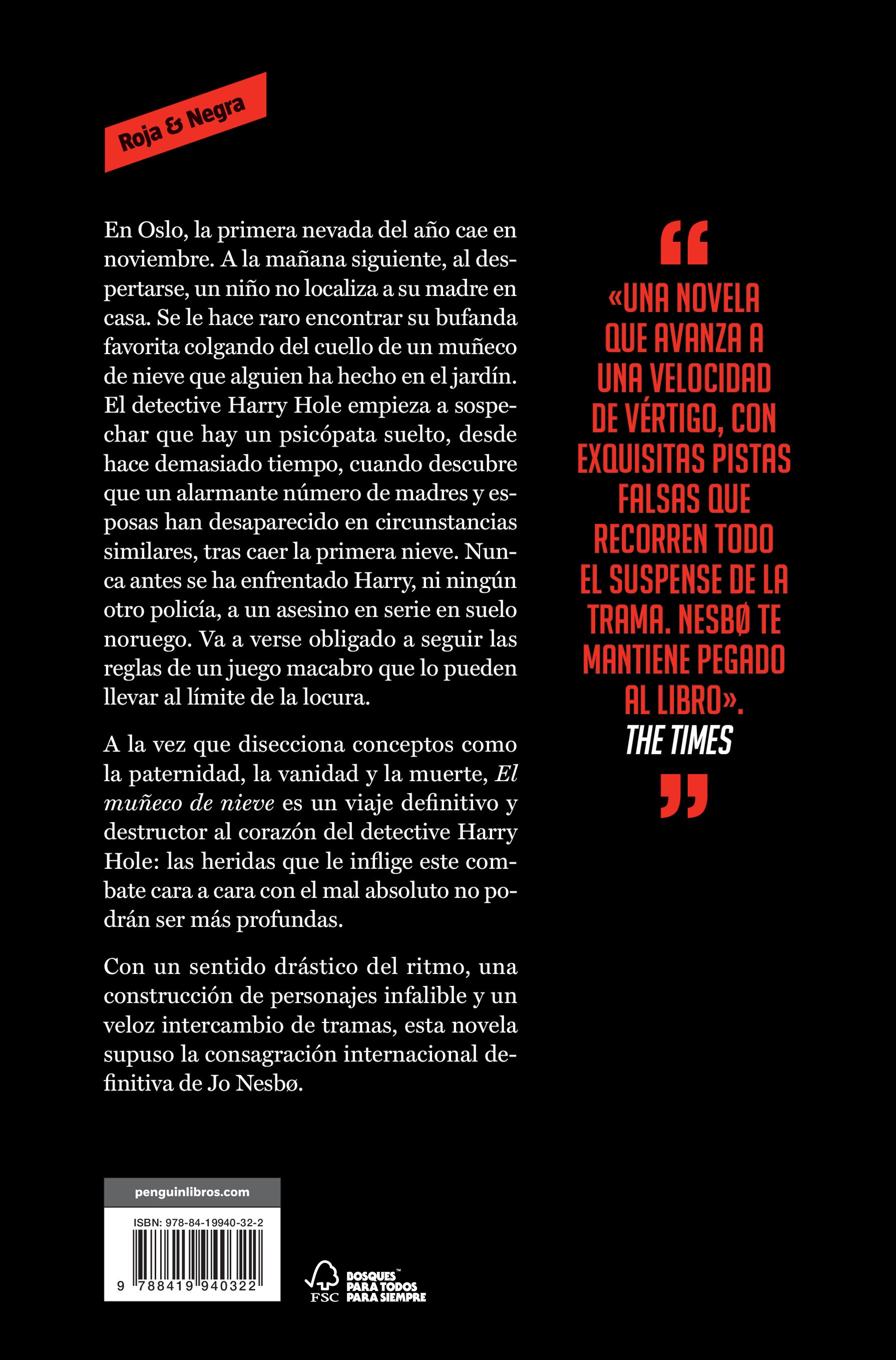 El muñeco de nieve (Harry Hole 7) (Capa mole) 2
