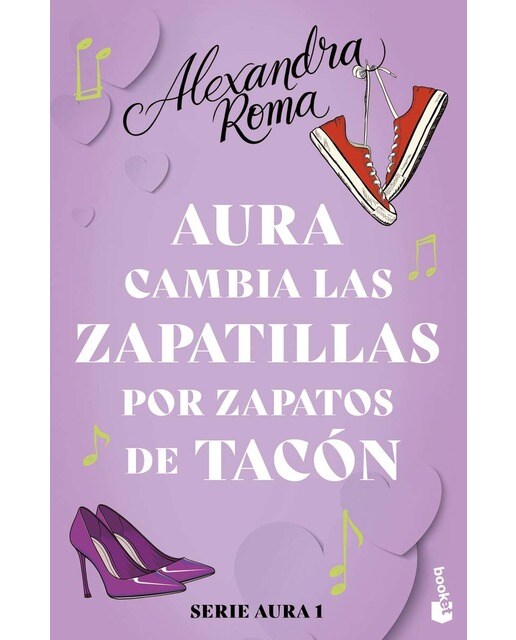 Aura cambia las zapatillas por zapatos de tacón