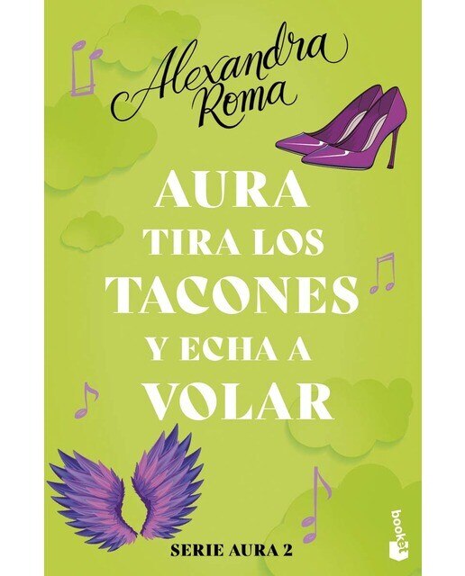 Aura tira los tacones y echa a volar