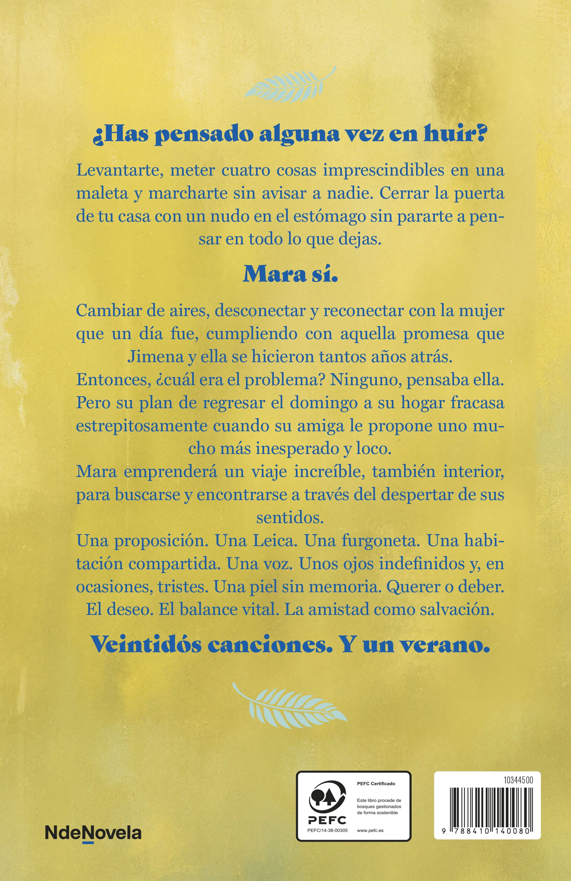 Mara, 22 canciones y un verano (Bolso) 2