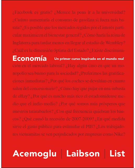 Imagem 0 de Economía: Un primer curso inspirado en el mundo real (Capa mole)