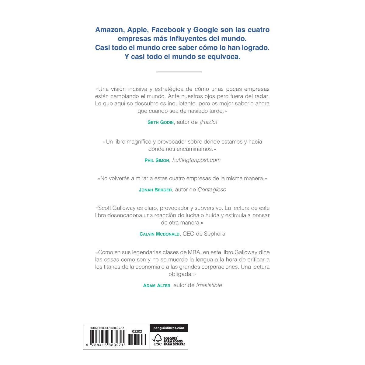 Four: El ADN secreto de Amazon, Apple, Facebook y Google (Capa mole) 2