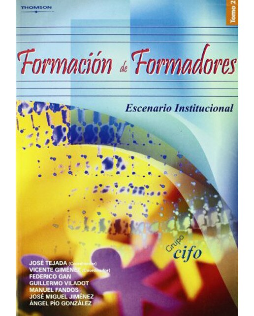 Formación de formadores. Tomo 2. Escenario institucional (Capa mole) 1