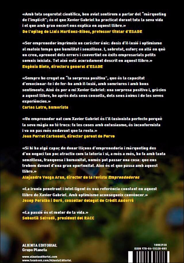 Res no és impossible: Descobreix els secrets de'n  Xavier Gabriel, fundador de la Bruixa d'Or (Capa mole com abas) 2