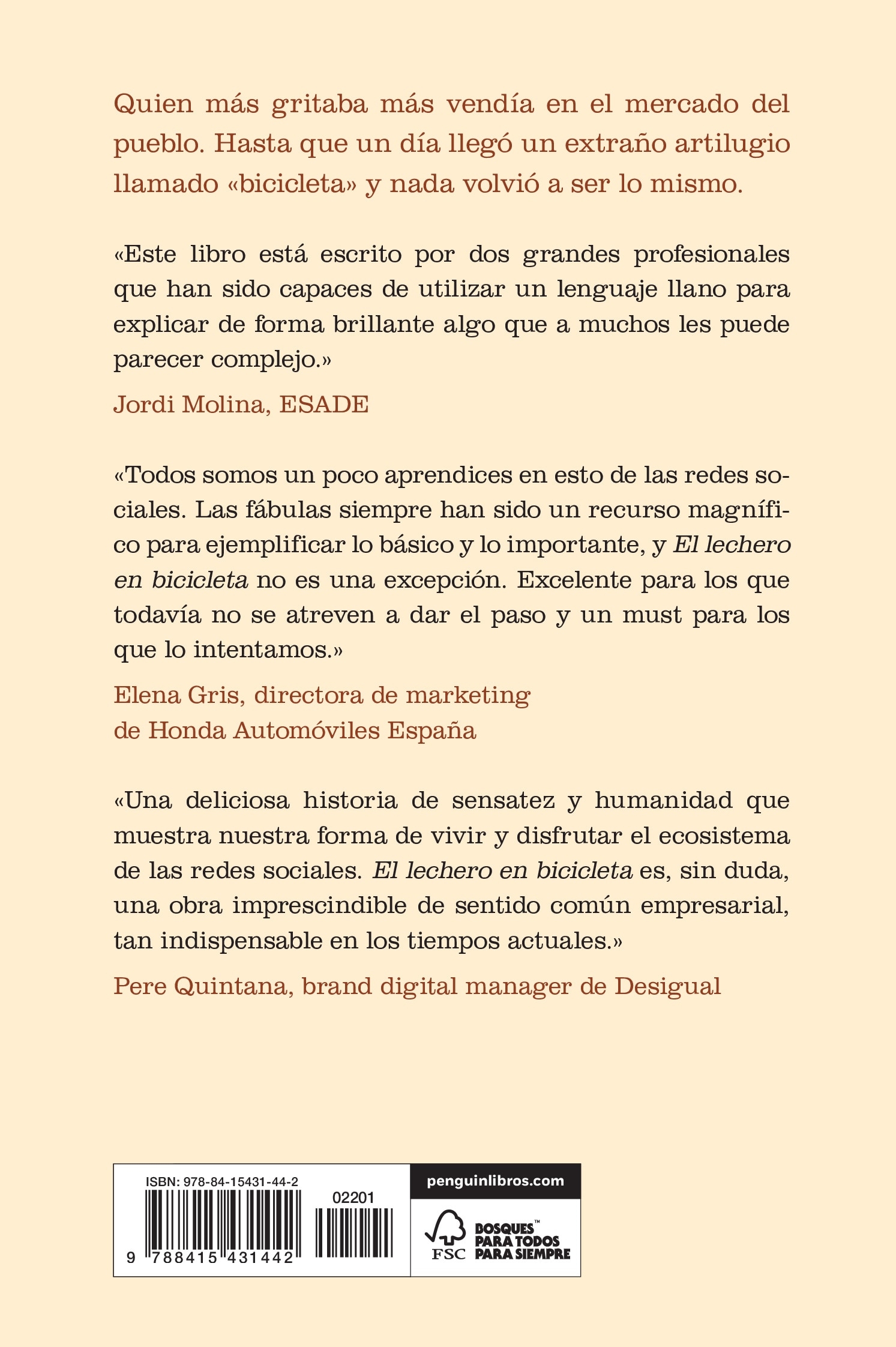 El lechero en bicicleta: Cómo subirse a la revolución digital sin caerse en el intento(Tapa blanda) 2