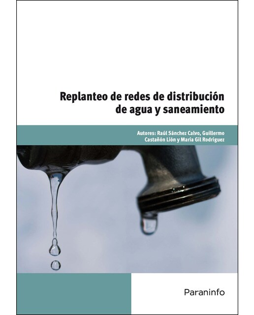 Replanteo de redes de distribución de agua y saneamiento(Tapa blanda) 1