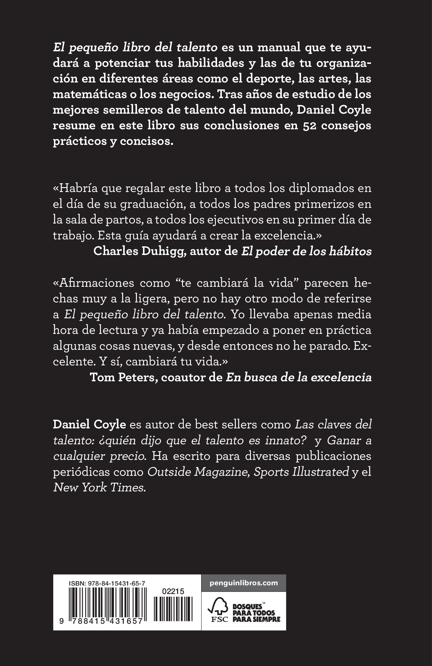 El pequeño libro del talento: 52 propuestas para mejorar tus habilidades(Tapa dura) 2