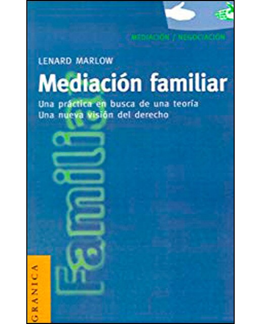 Mediación familiar(Tapa blanda) 1