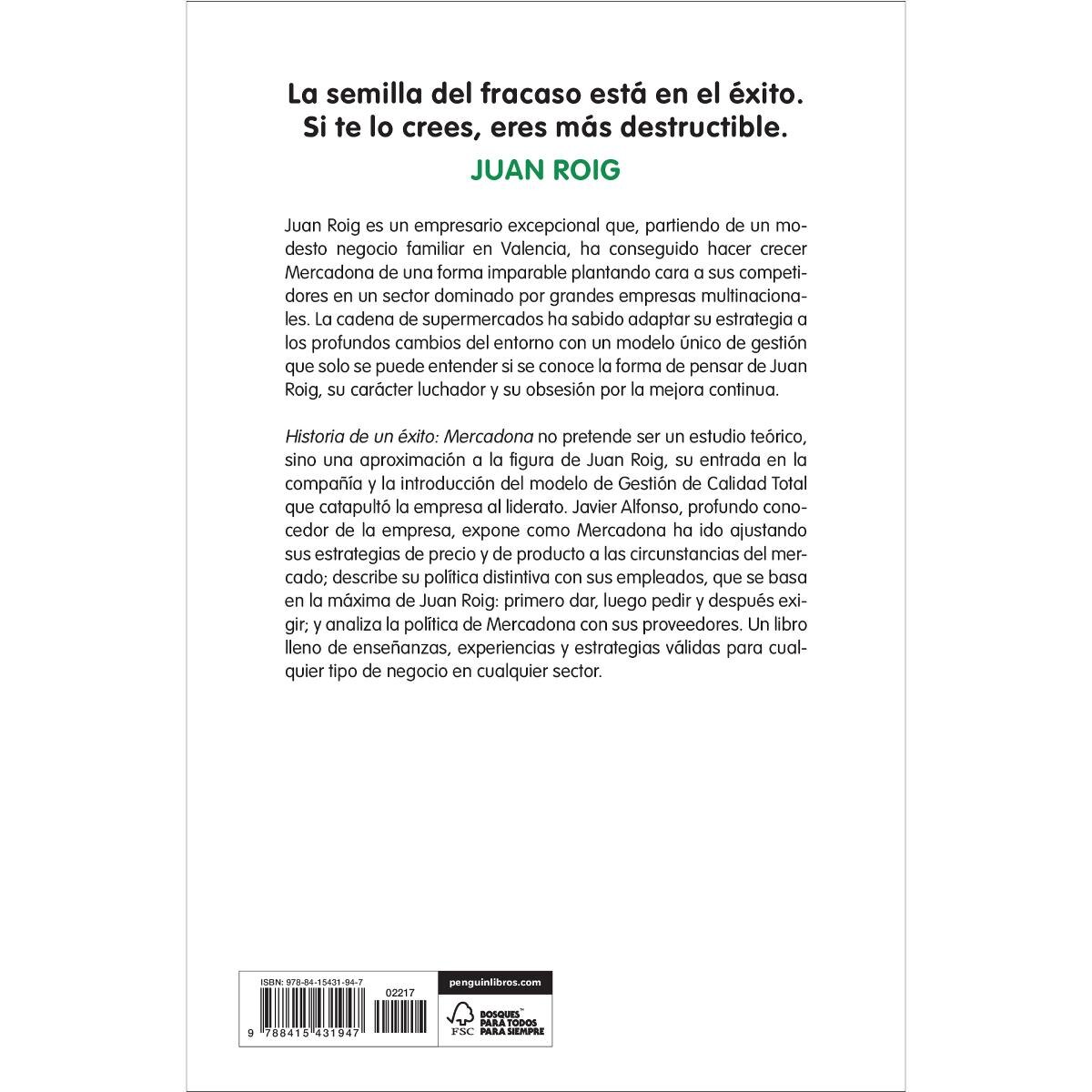 Historia de un éxito: Mercadona: Las claves del triunfo de Juan Roig (Capa mole) 2