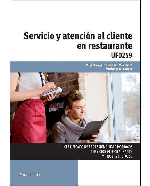 Servicio y atención al cliente en restaurante