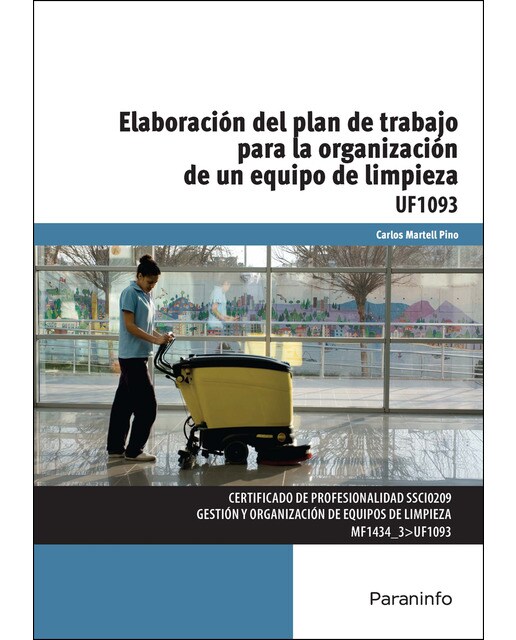 Imagem 0 de Elaboración del plan de trabajo para la organización de un equipo de limpieza(Tapa blanda)