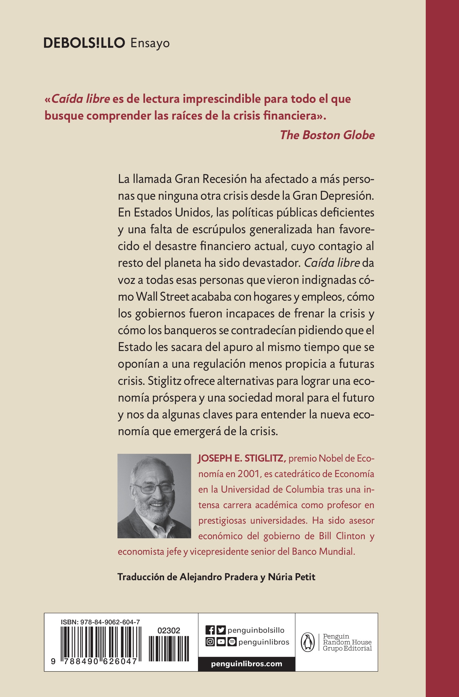 Caída libre: El libre mercado y el hundimiento de la economía mundial(Bolsillo) (Tapa blanda) 2