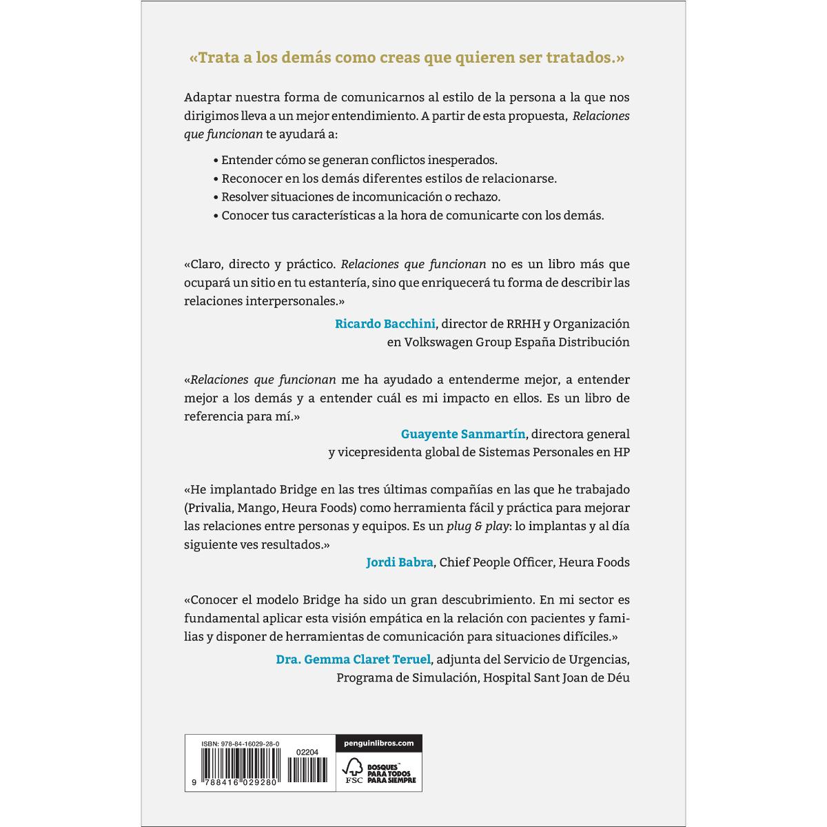 Relaciones que funcionan: Cómo entenderte hasta con tu peor enemigo(Tapa blanda) 2