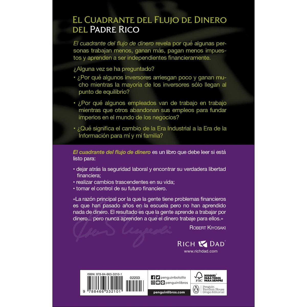 El cuadrante del flujo de dinero: Guía del padre rico para la libertad financiera(Bolsillo) (Tapa blanda) 2