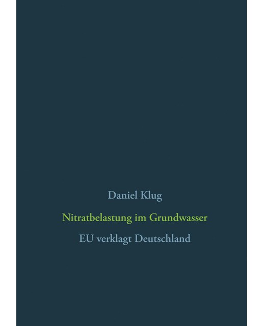 Nitratbelastung im Grundwasser: EU verklagt Deutschland (Capa dura) 1