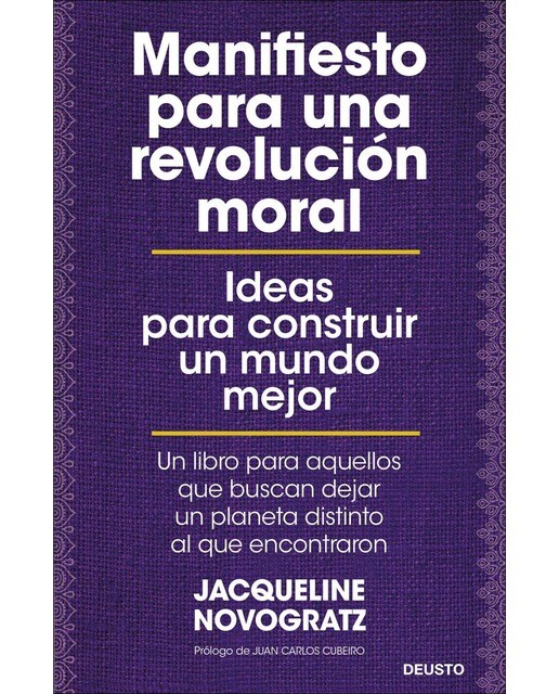 Manifiesto para una revolución moral: Ideas para construir un mundo mejor (Capa mole com abas) 1