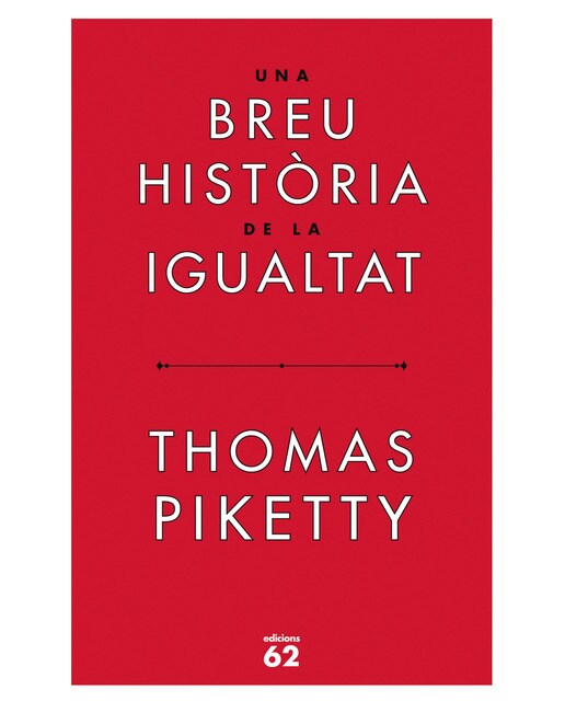 Una breu història de la igualtat (Capa mole com abas) 1
