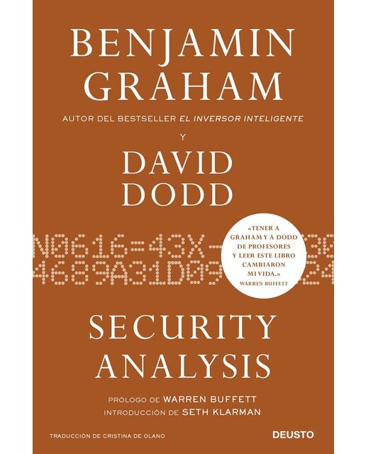 Imagem 0 de Security analysis (Capa mole com abas)