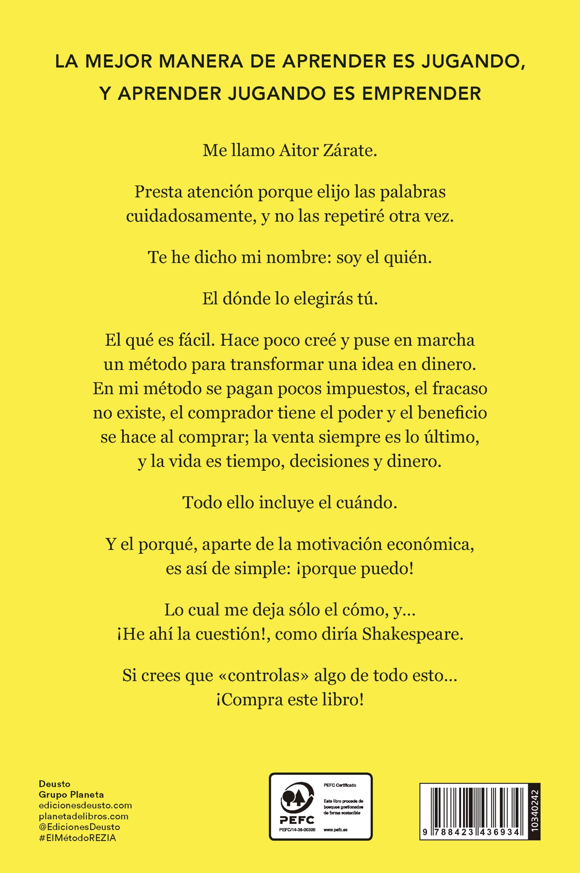 El método REZIA: Transforma tu idea en dinero (Capa mole com abas) 2