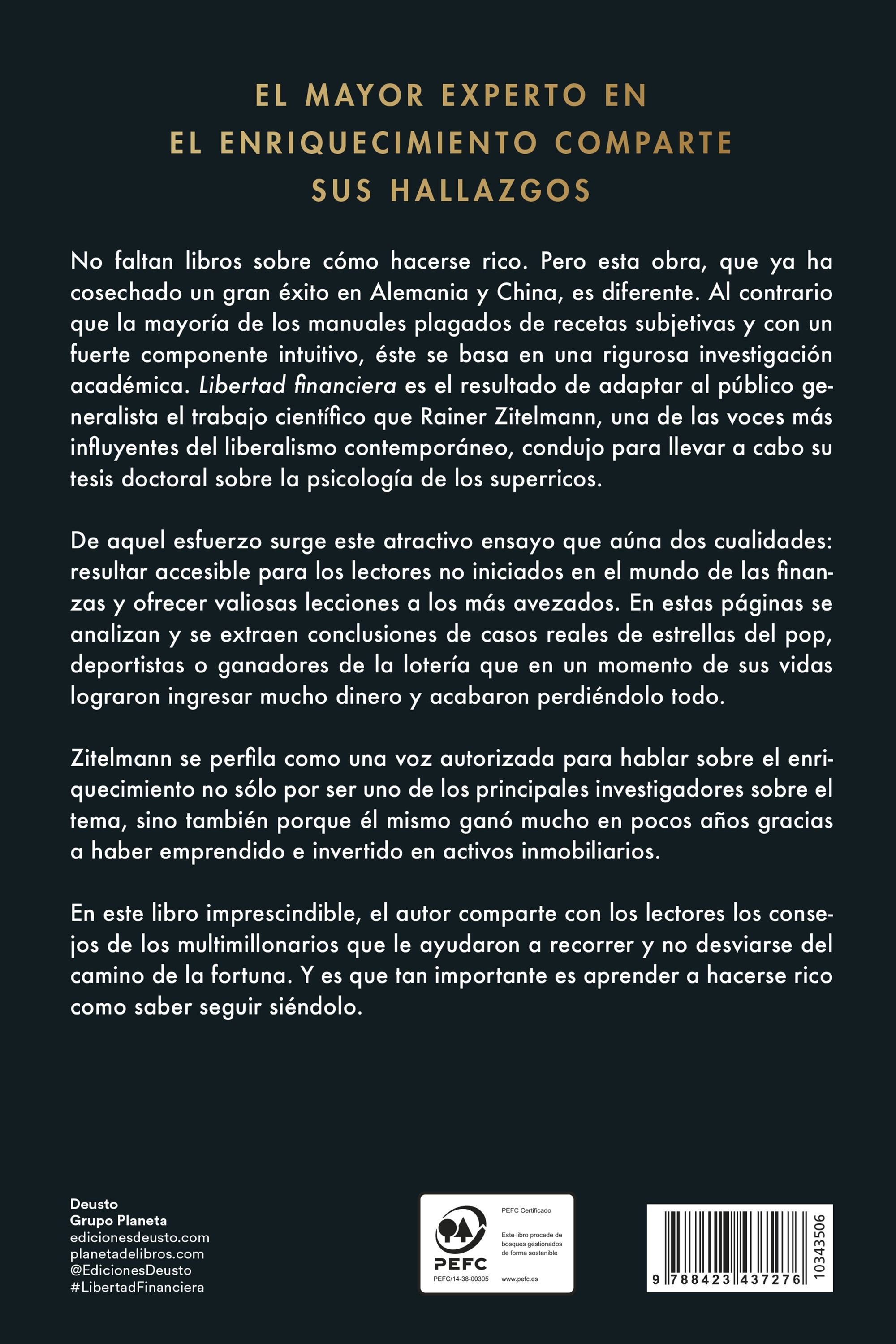 Libertad financiera: Cómo crear riqueza y cómo conservarla (Capa mole com abas) 2