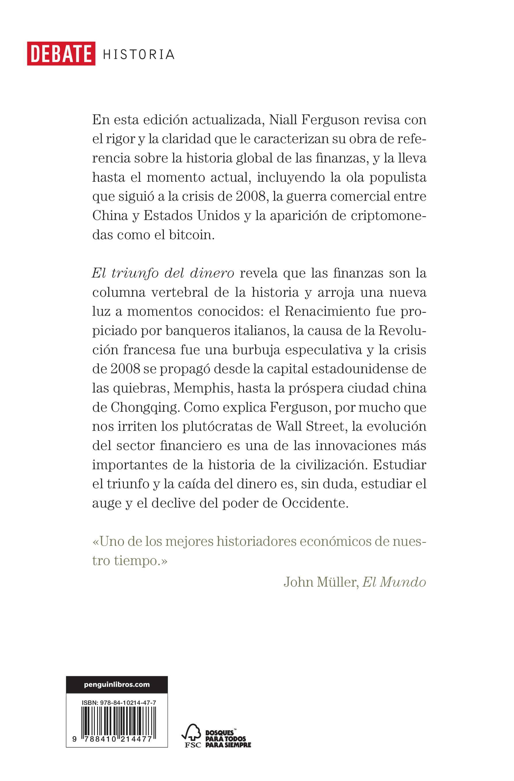El triunfo del dinero: Una historia financiera del mundo (Capa mole) 2