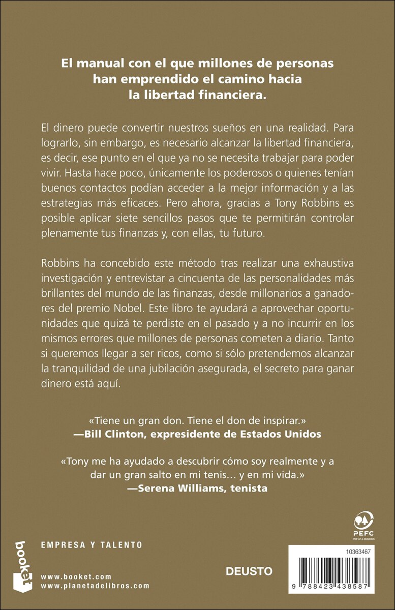 DINERO: DOMINA EL JUEGO  (Bolsillo Tapa dura) 2