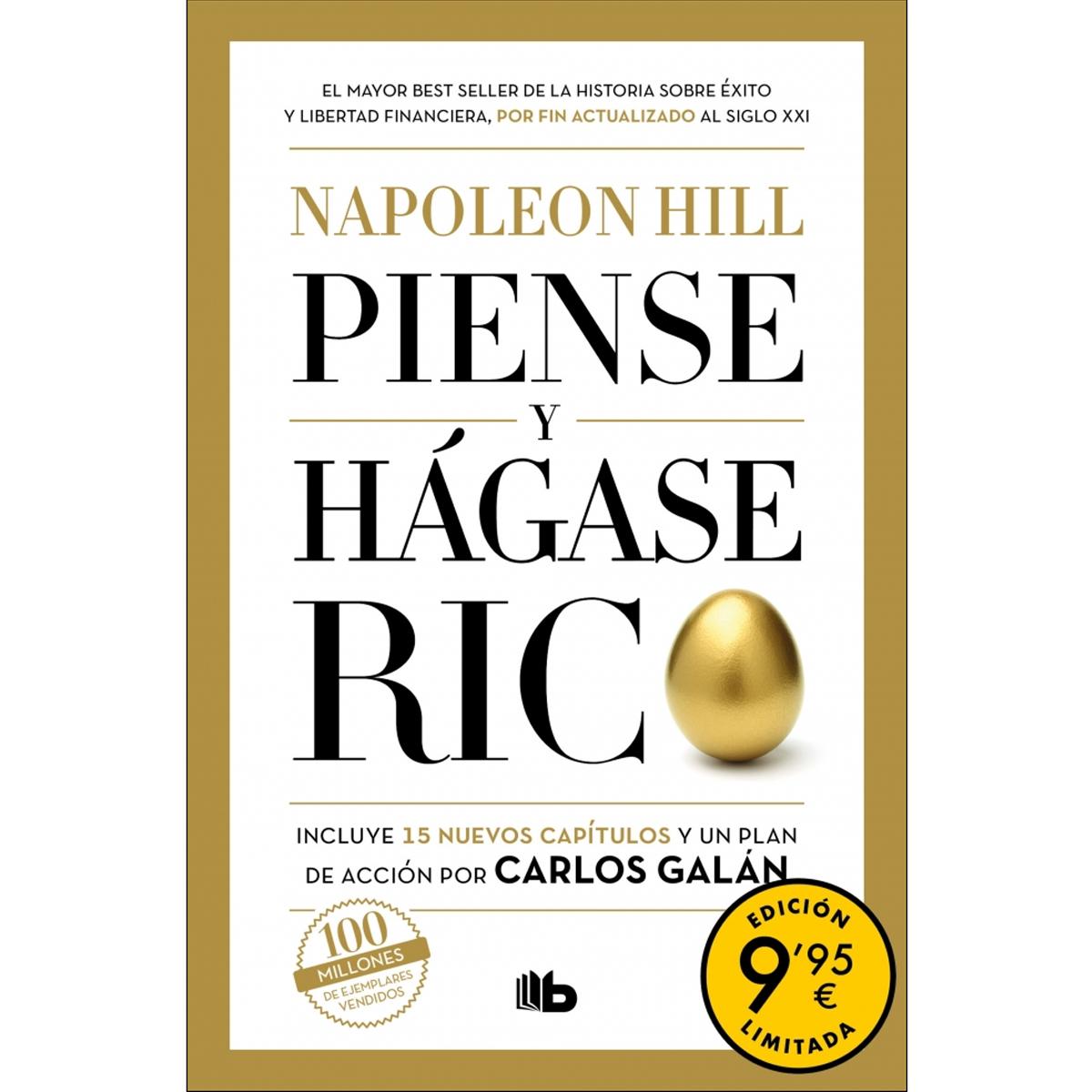 Imagem 0 de Piense y hágase rico (edición limitada · Verano): Edición completamente revisada y actualizada por Carlos Galán (Bolso)