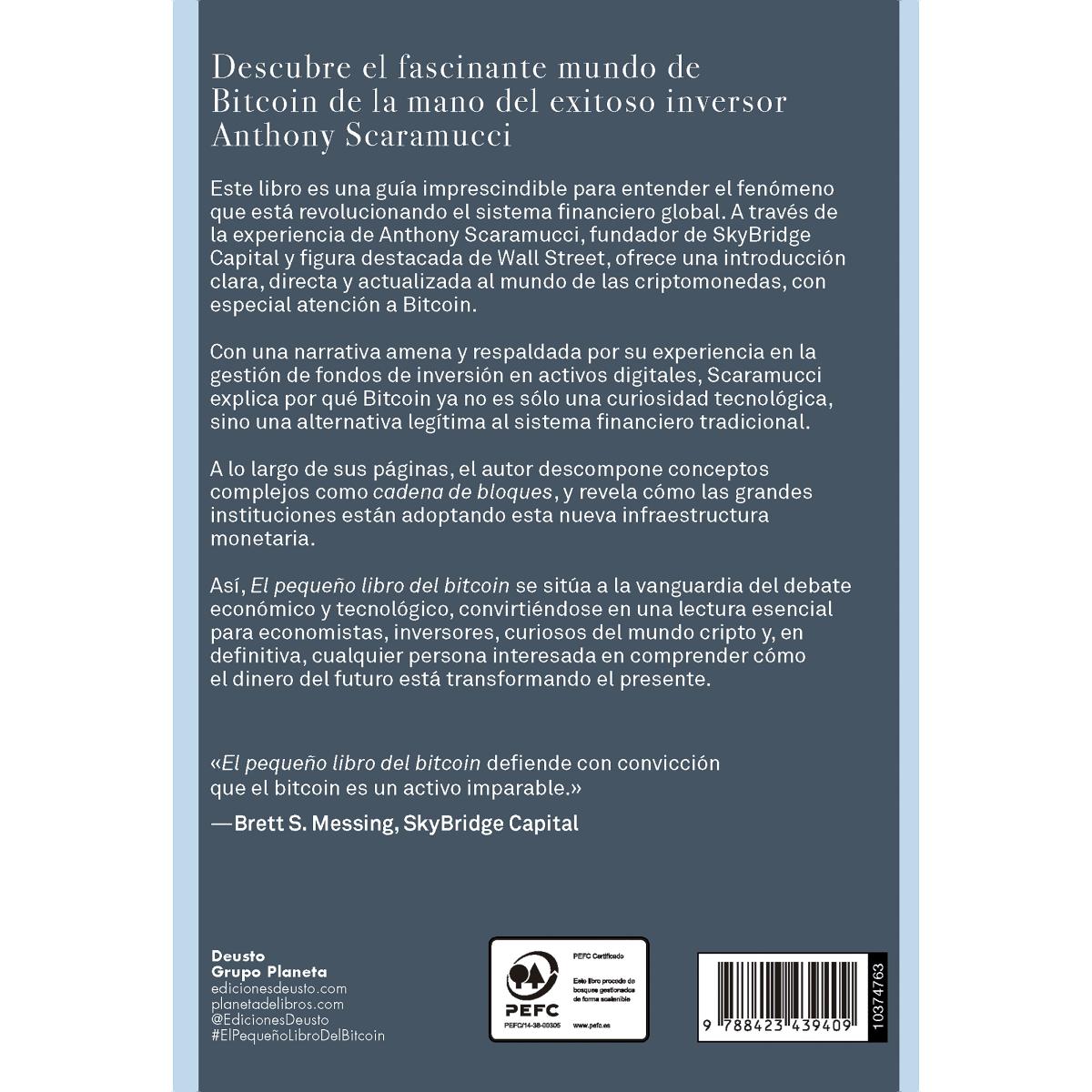 El pequeño libro del bitcoin: Todo lo que necesitas saber y que Wall Street ya ha descubierto 2