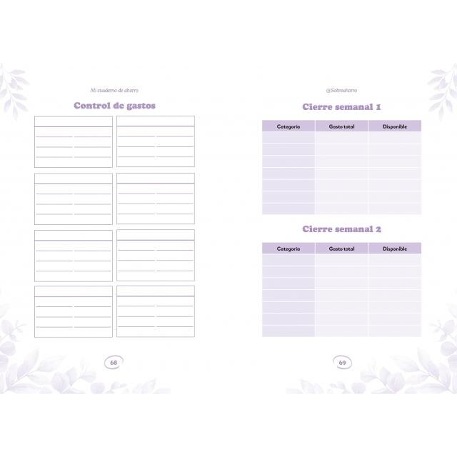 Mi cuaderno de ahorro (Capa mole) 2