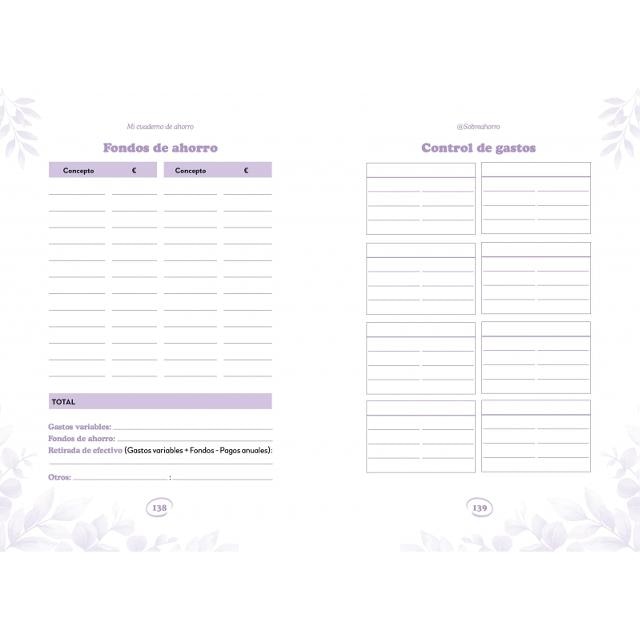Mi cuaderno de ahorro (Capa mole) 3