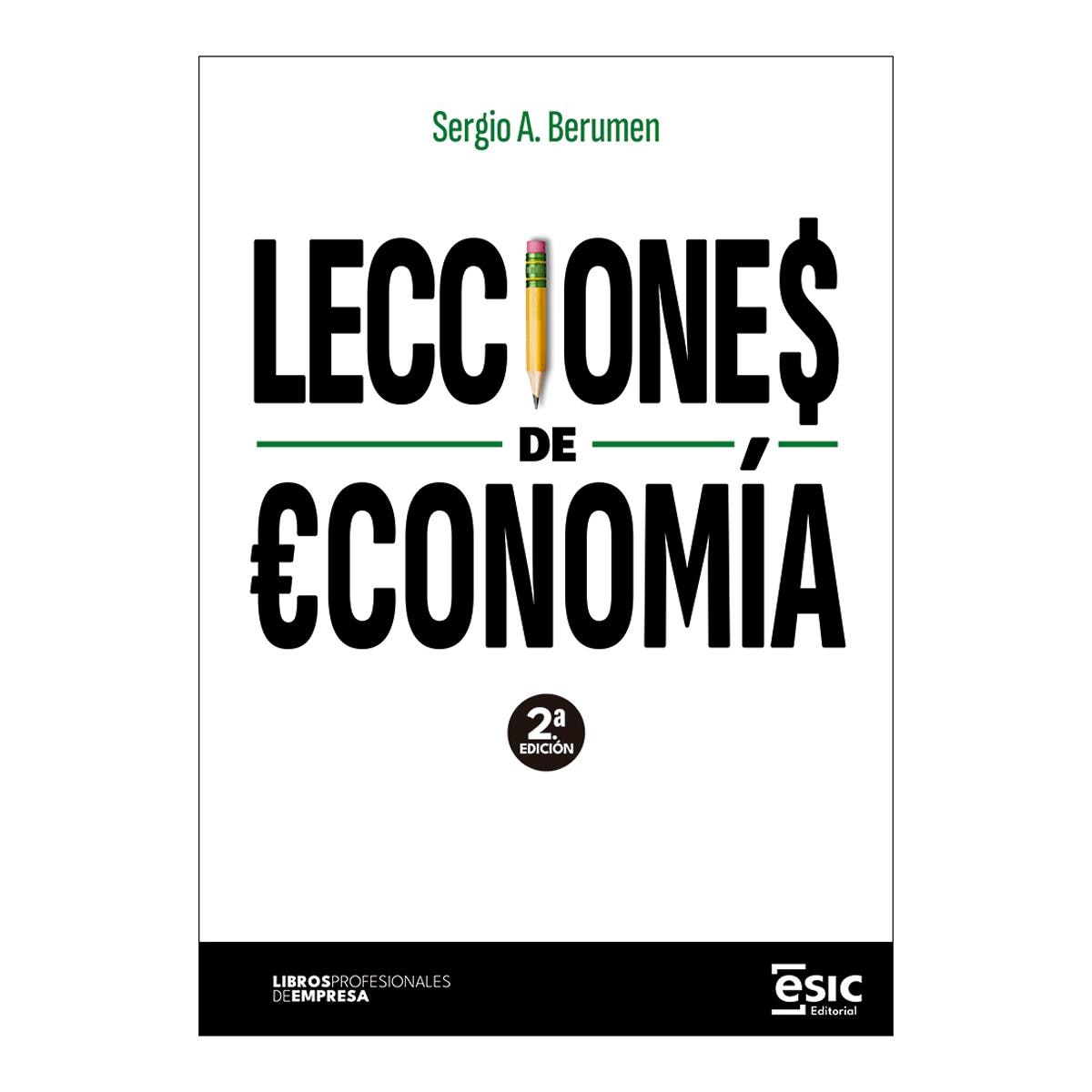 Imagem 0 de LECCIONES DE ECONOMÍA  (Capa Mole com Abas)
