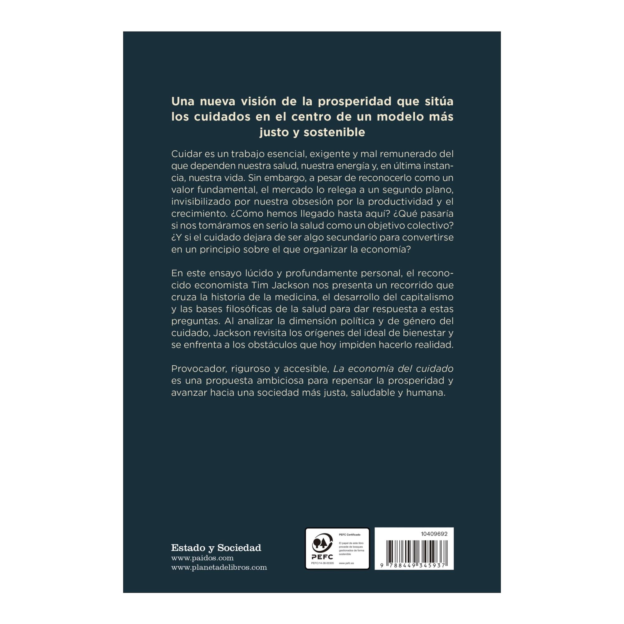 LA ECONOMÍA DEL CUIDADO (Tapa blanda con solapas) 2
