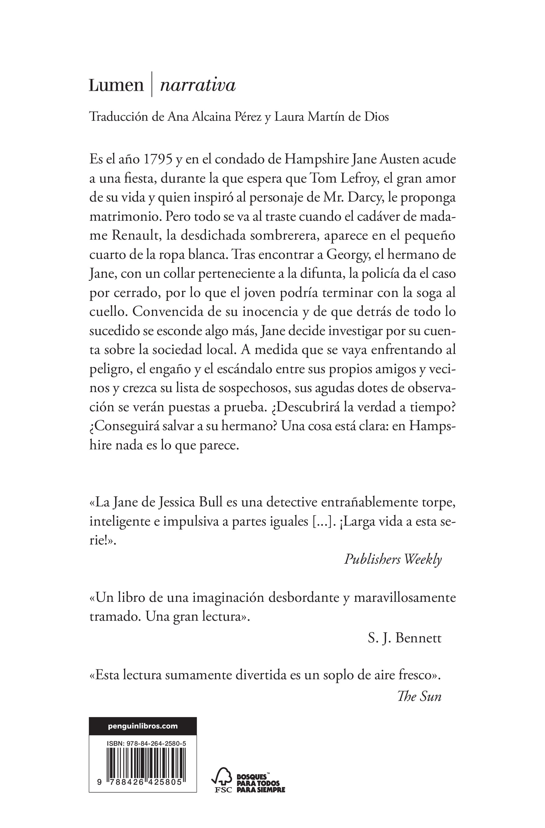Jane Austen investiga 1 - La desdichada sombrerera: La desdichada sombrerera (Capa mole) 2