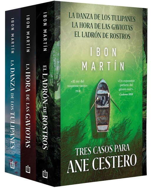 Imagem 0 de Tres casos para Ane Cestero (pack con: La danza de los tulipanes | La hora de las gaviotas | El ladrón de rostros) (Inspectora Ane Cestero)