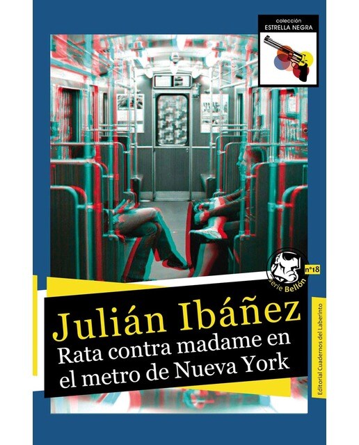 Rata contra madame en el metro de Nueva York (Capa mole com abas) 1