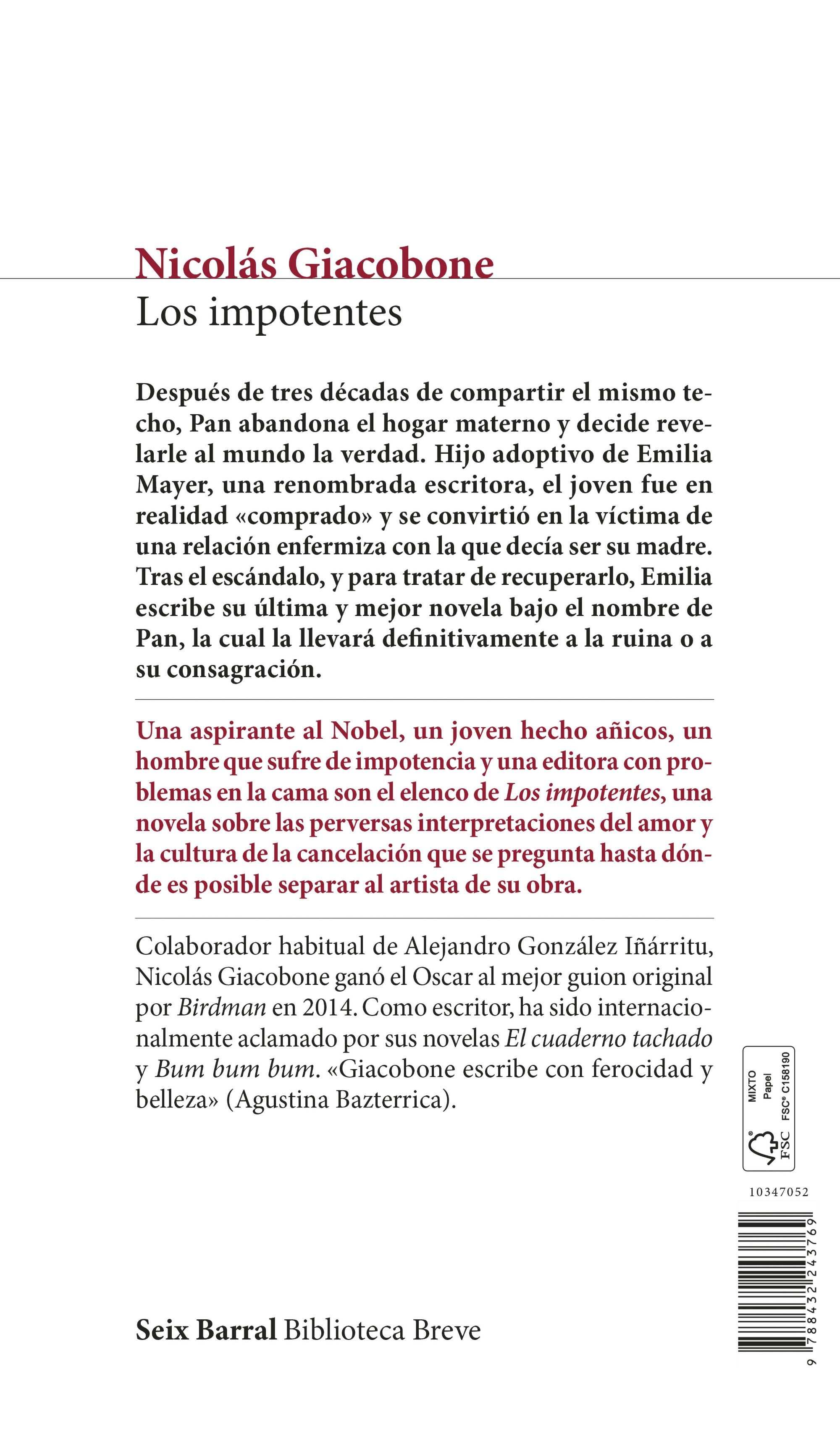 Imagen 1 de Los impotentes  (Tapa blanda con solapas)