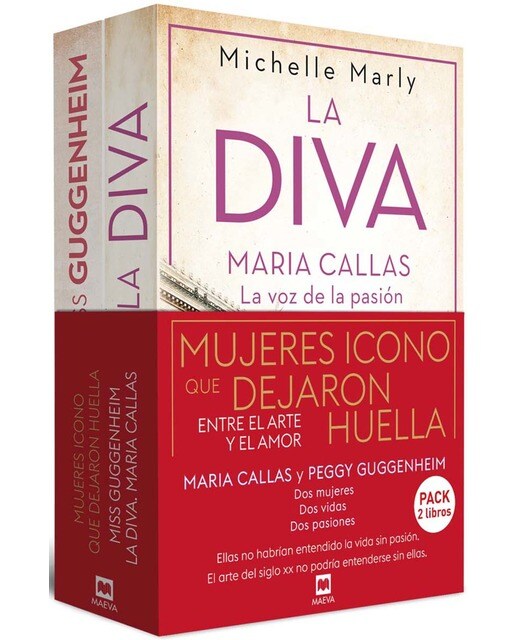 Imagen 0 de Pack Mujeres Icono: Maria Callas y Peggy Guggenheim  (Tapa blanda)