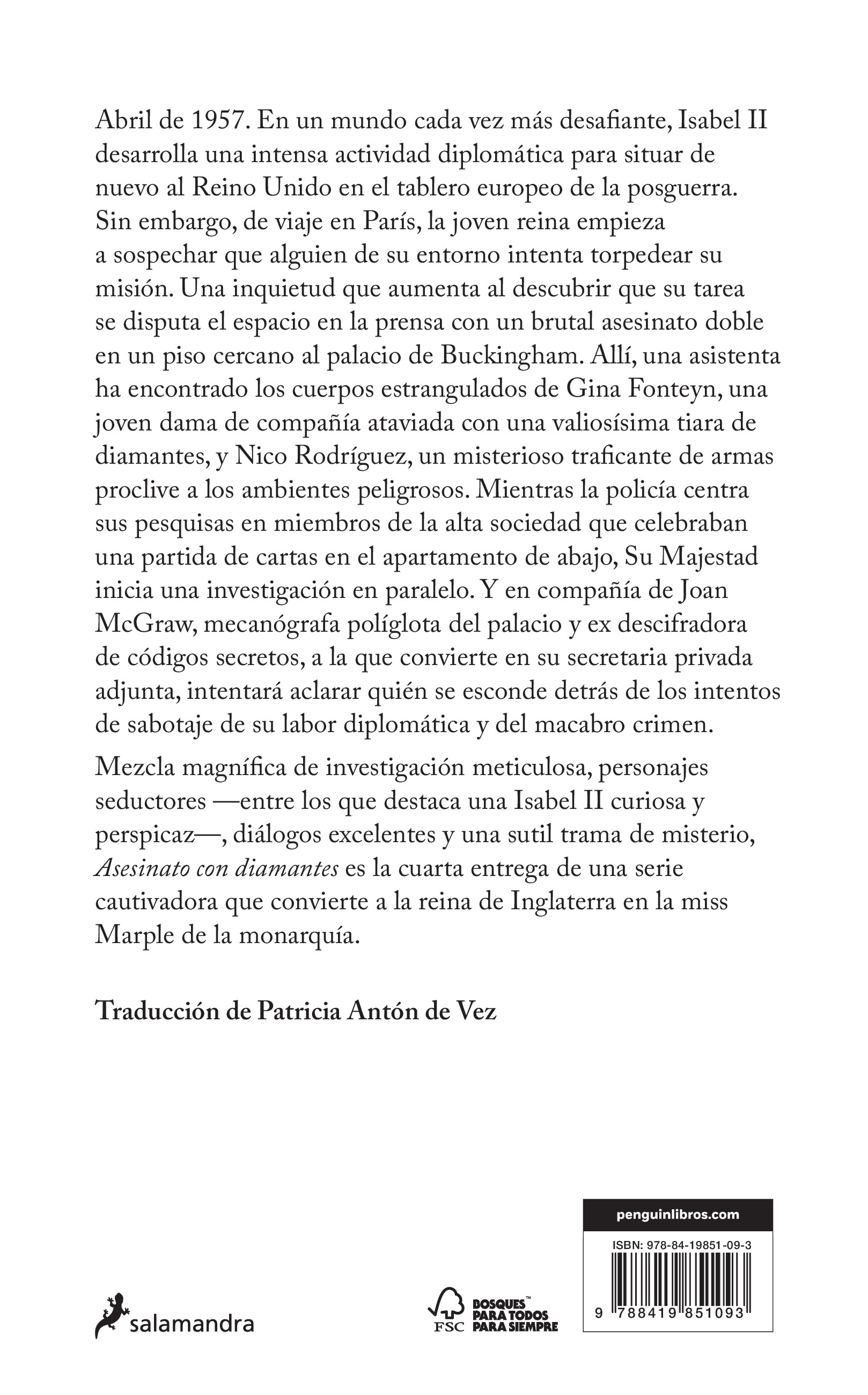 Asesinato con diamantes (Su Majestad, la reina investigadora 4) (Capa mole) 2
