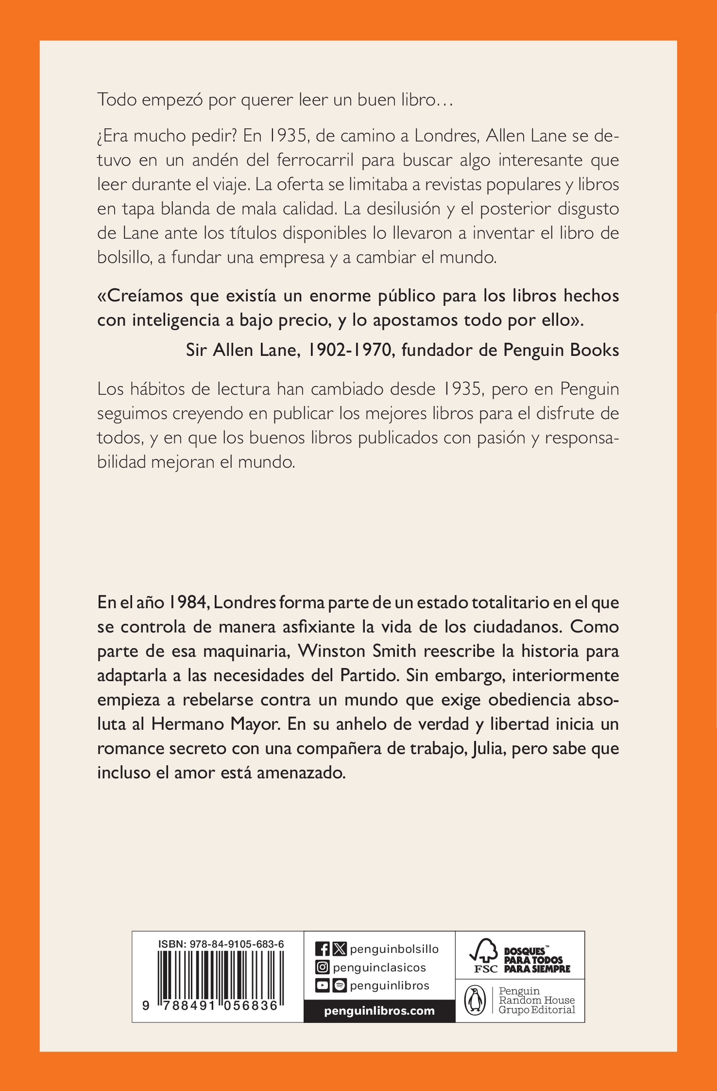 1984 (edición definitiva avalada por The Orwell Estate) (Bolsillo Tapa blanda) 2