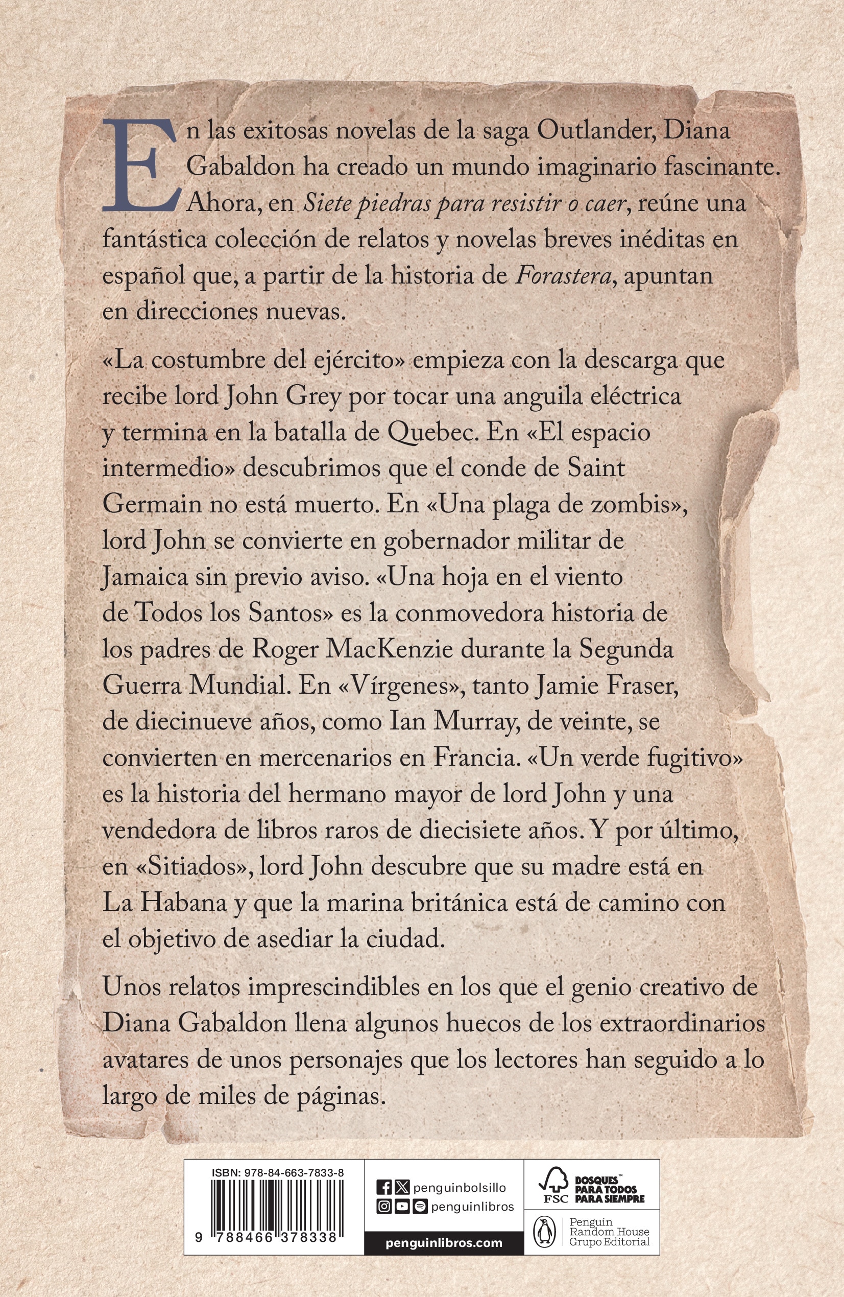 Siete piedras para resistir o caer (Saga Outlander)  (Bolsillo Tapa blanda) 2