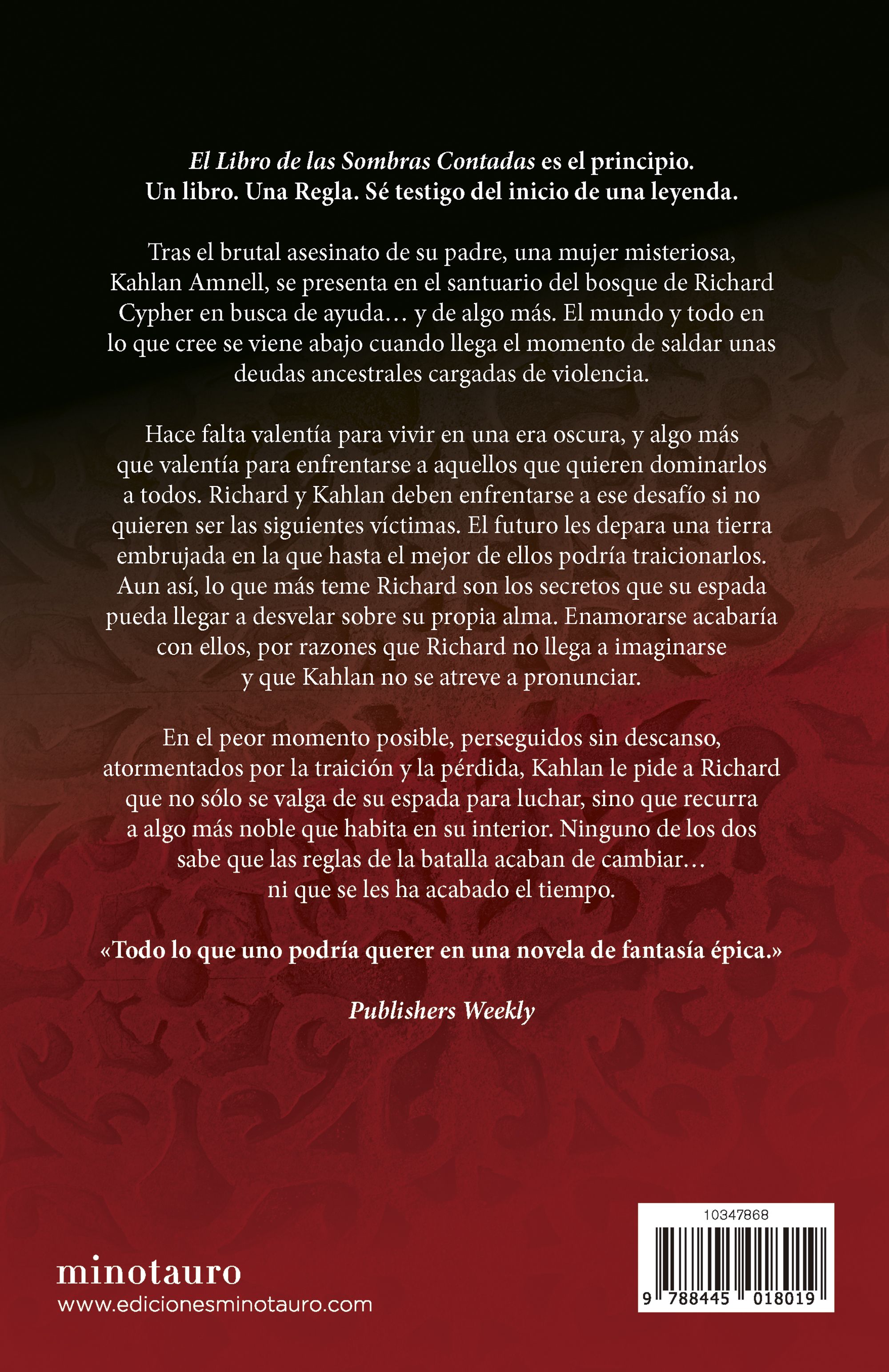 CTS La Espada de la Verdad nº 01 El Libro de las Sombras Contadas 1/2 (Capa mole) 2