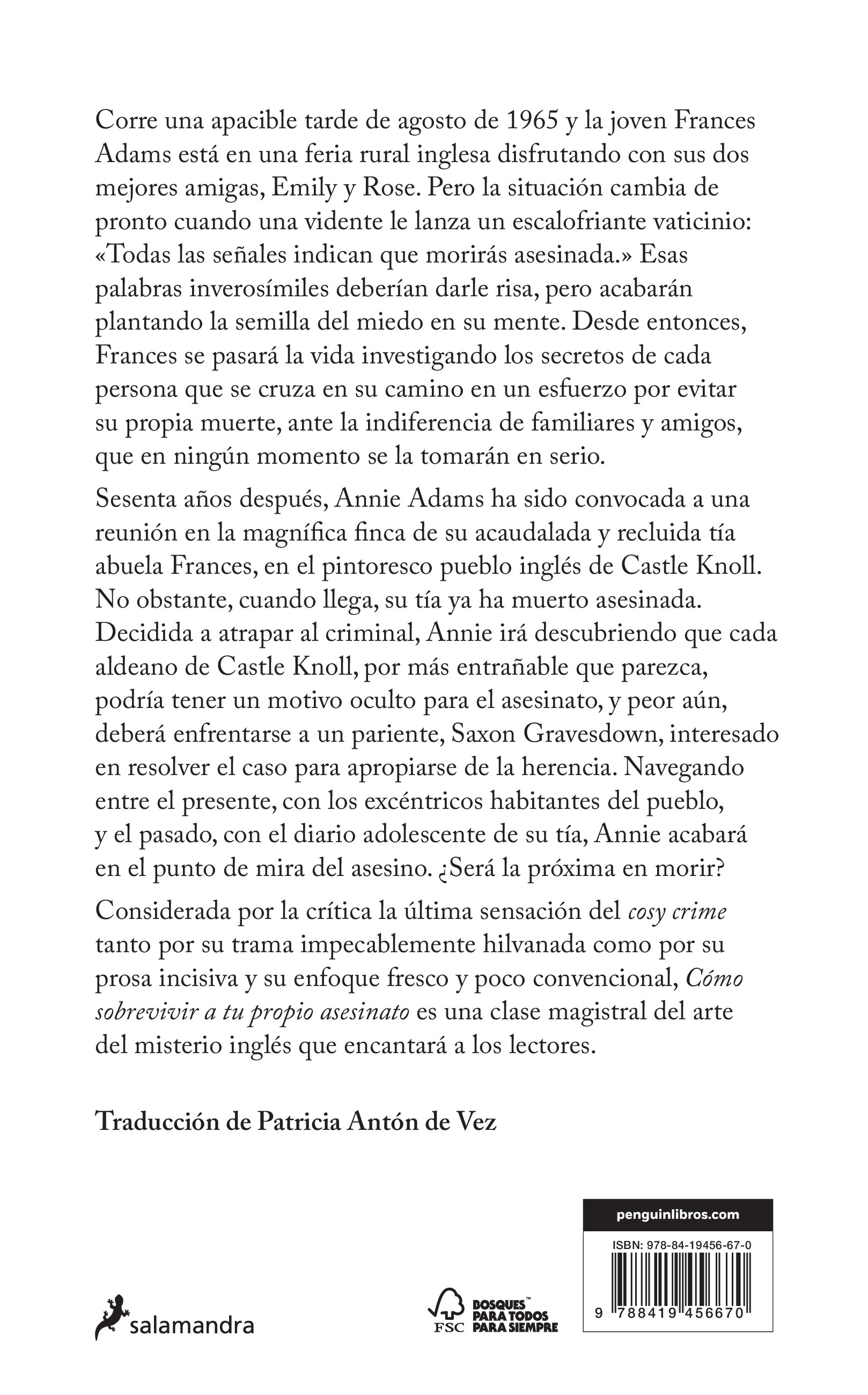 Cómo sobrevivir a tu propio asesinato (Capa mole) 2