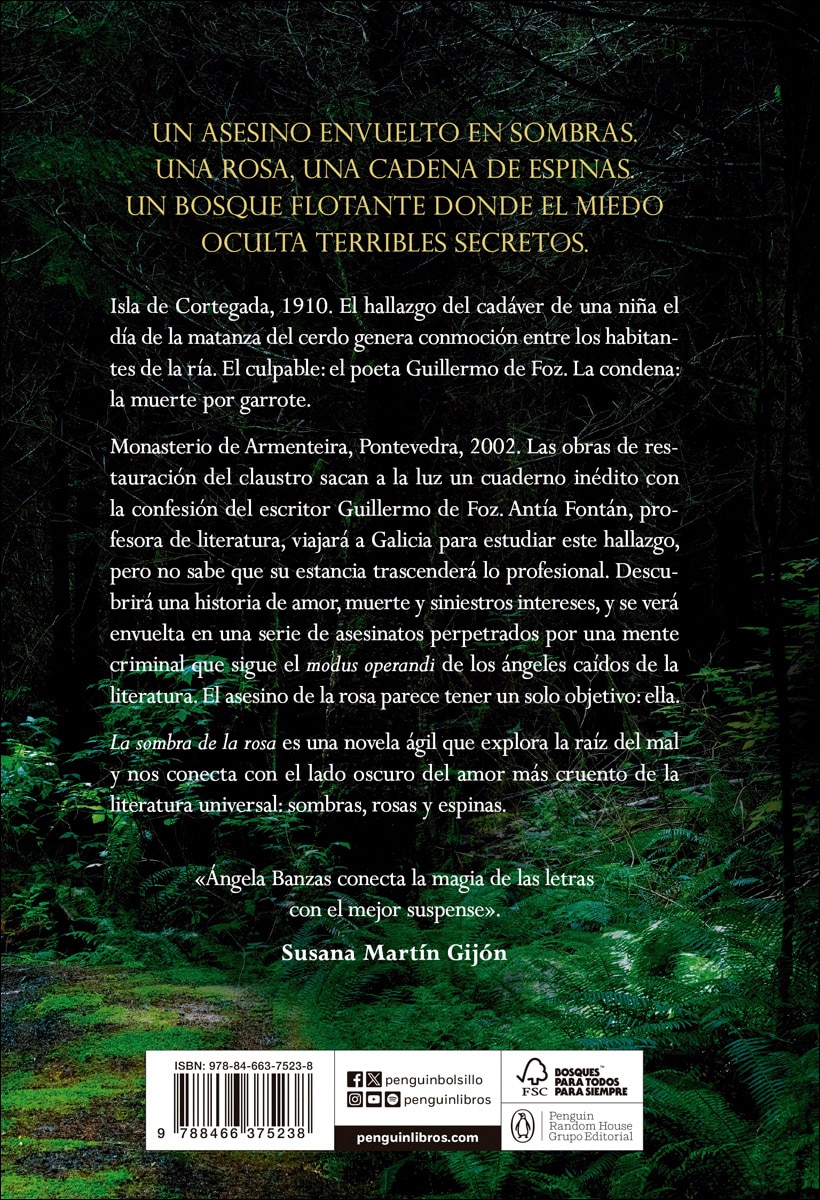 La sombra de la rosa (Tapa blanda) 2